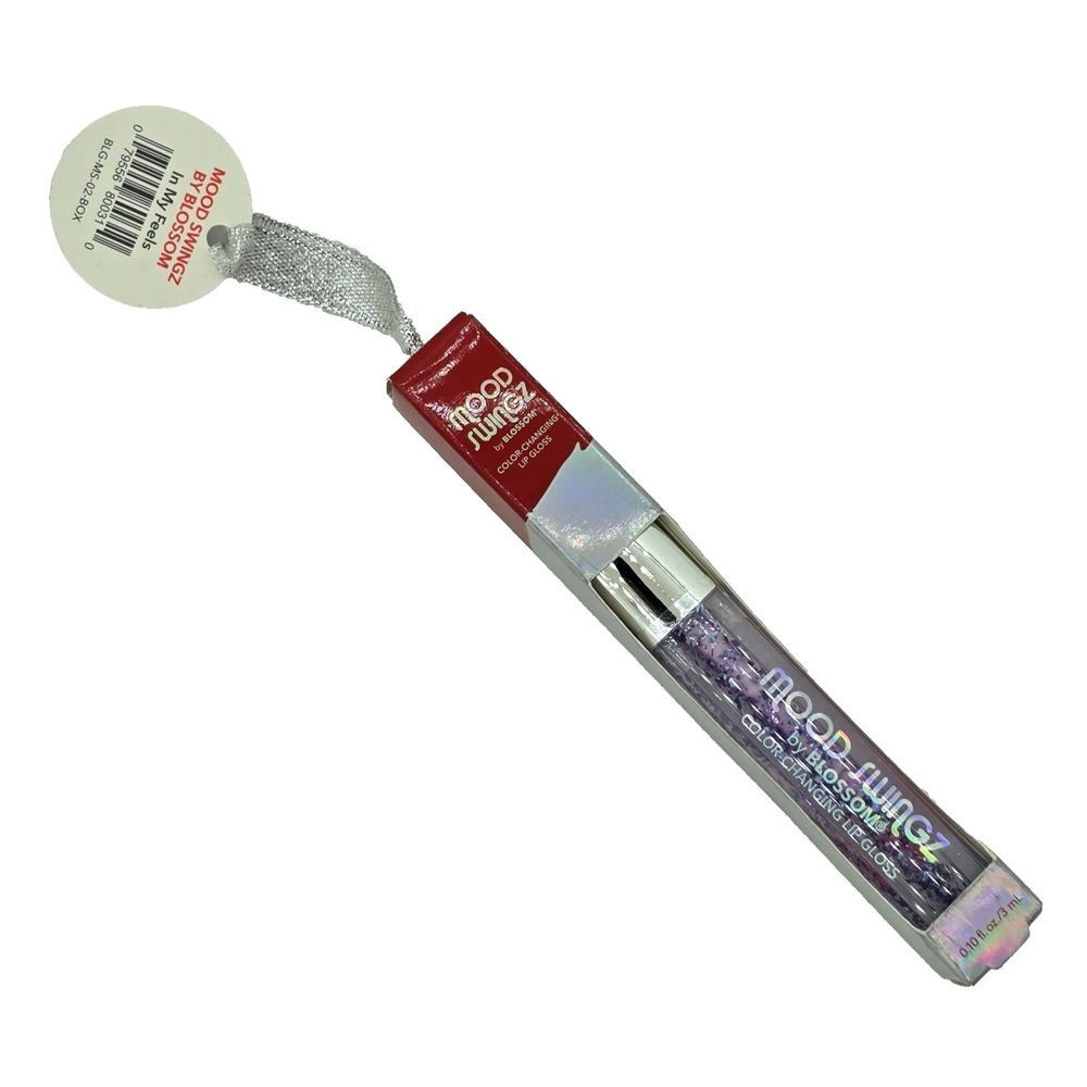 Mood Swingz‎ by Blossom "In My Feels" Color Changing Lip Gloss 0.10 fl oz New